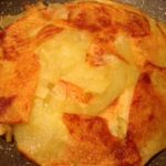 Frittata di patate senza uova vegana