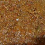 Ragù di ceci neri senza grassi animali per ricetta fettuccine integrali con ragù di ceci neri