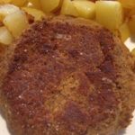 Burger vegetali di fagioli borlotti con aggiunta di farina di semi di lino, saporiti e ottimi