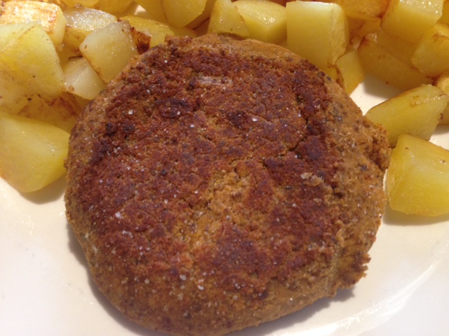 Burger di fagioli borlotti, burger vegetale