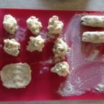 Impasto per preparazione involucro dei fagottini con asparagi, ricetta vegan