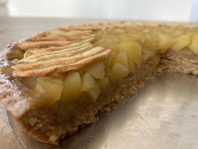 Crostata di mele con pasta frolla Veg de Lepinatenelpiatto
