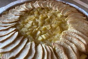 Crostata di mele con pasta frolla Veg de Lepiantenelpiatto