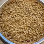 Crostata di marmellata con streusel veg, integrale e vegetale